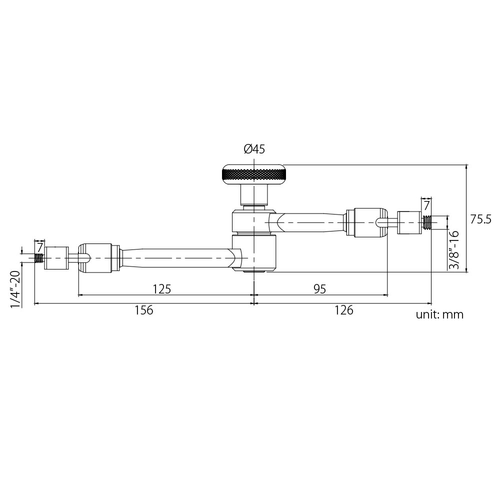 Кронштейн KUPO KCP-111 11" ROCK'S ARM